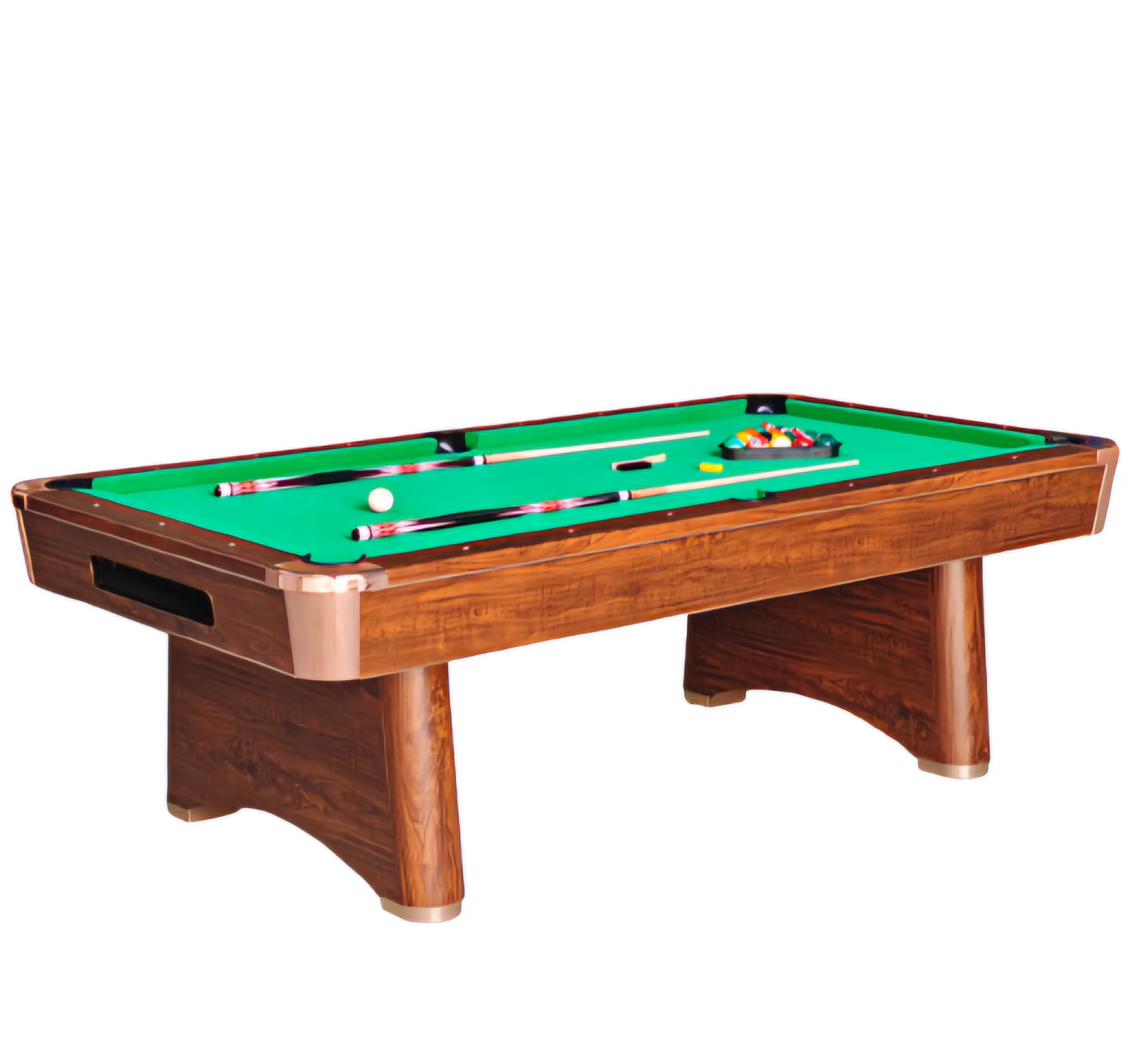 RUP 8ft American Pool Table | Auto Ball Return System | Premium Billiards Cloth | Heavy Duty 147 kg MDF Frame | Smooth Metal Corners | Complete Accessories Included