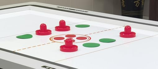 RUP 6-in-1 Multi Game Table, Pool, Air Hockey, Table Tennis, Poker, Roulette, Dining Table, Brown, 213 x 120 x 80 cm
