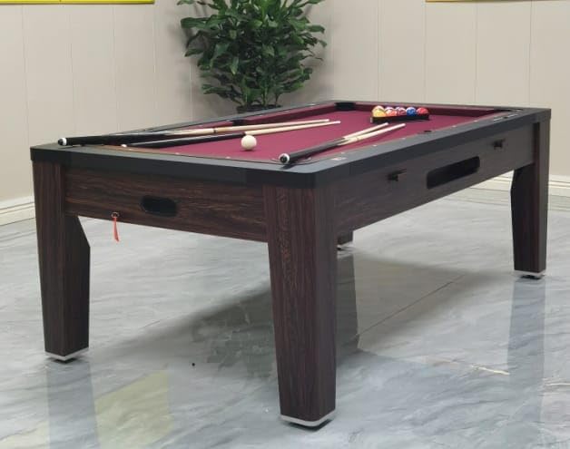 RUP 7ft 6-in-1 Multi Game Table – Pool, Air Hockey, TT, Poker & Dining – product view