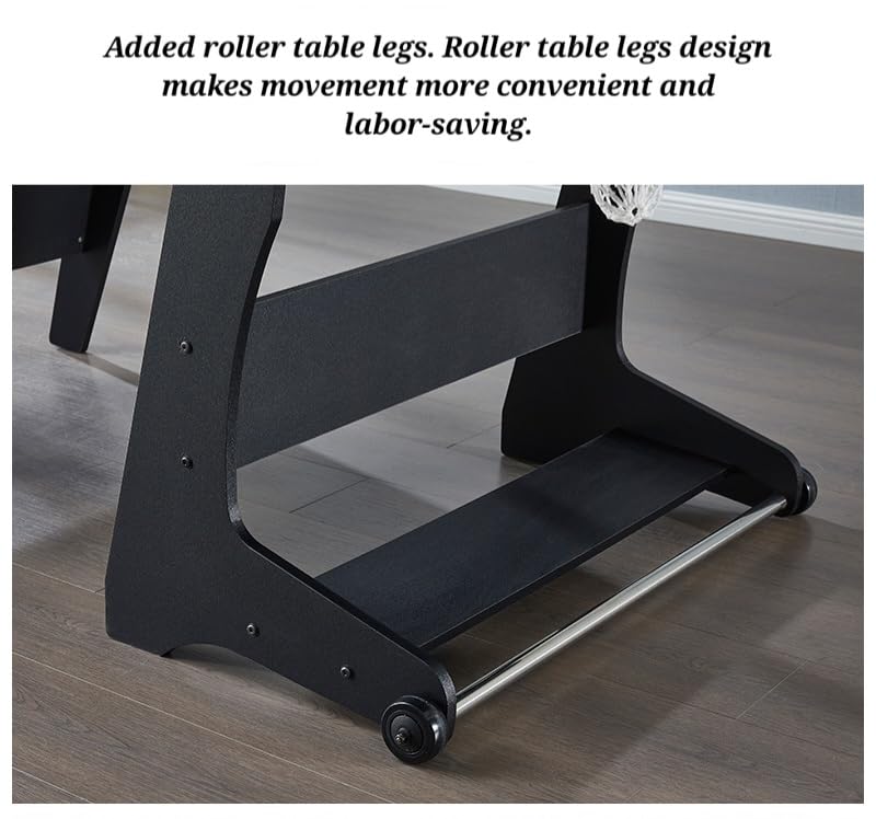 RUP Pro 6ft 3-in-1 Multi Game Table | Pool Table, Table Tennis & Dining/Conference Table | Solid Plywood Construction