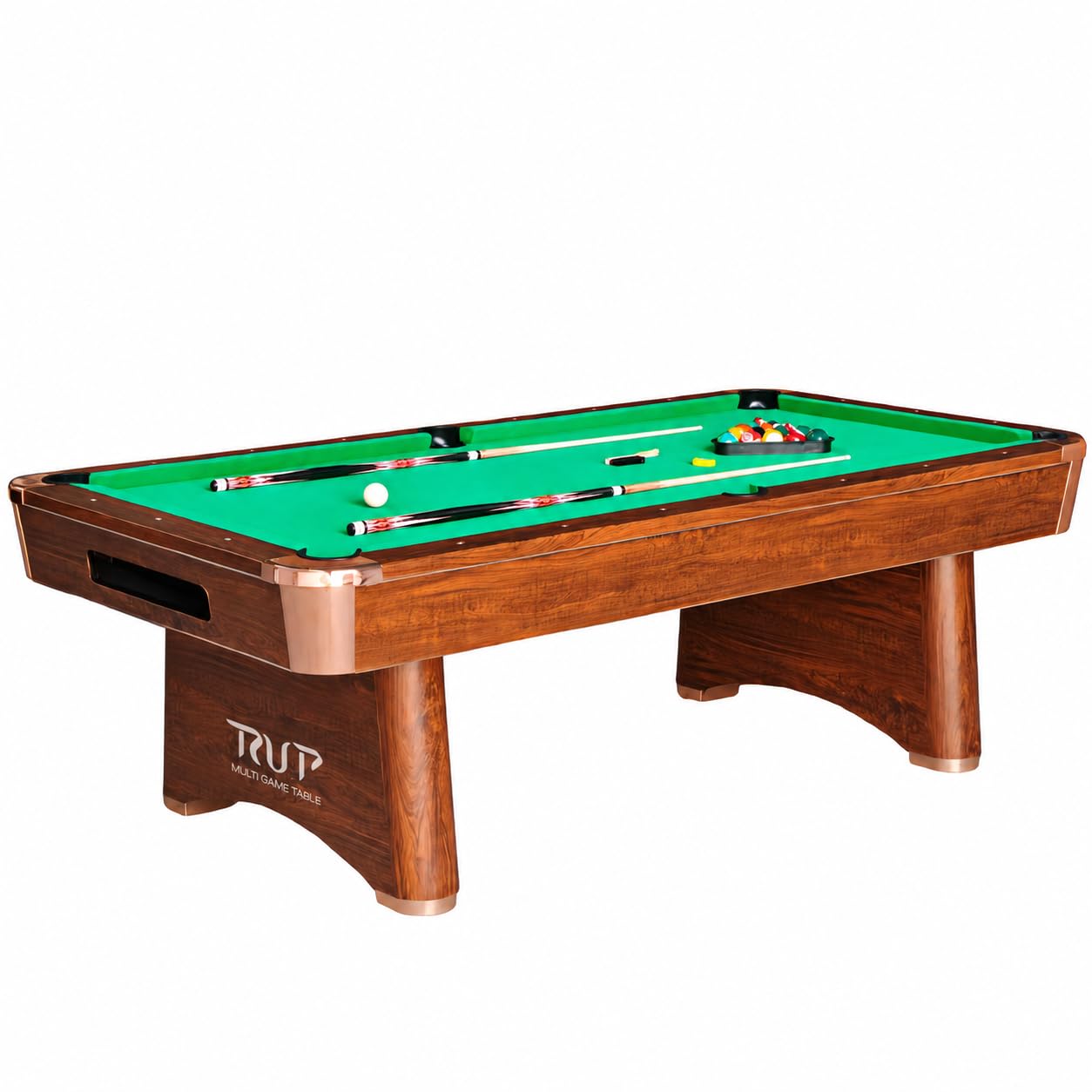 RUP 8ft American Pool Table with Auto Ball Return – 147 kg – product view