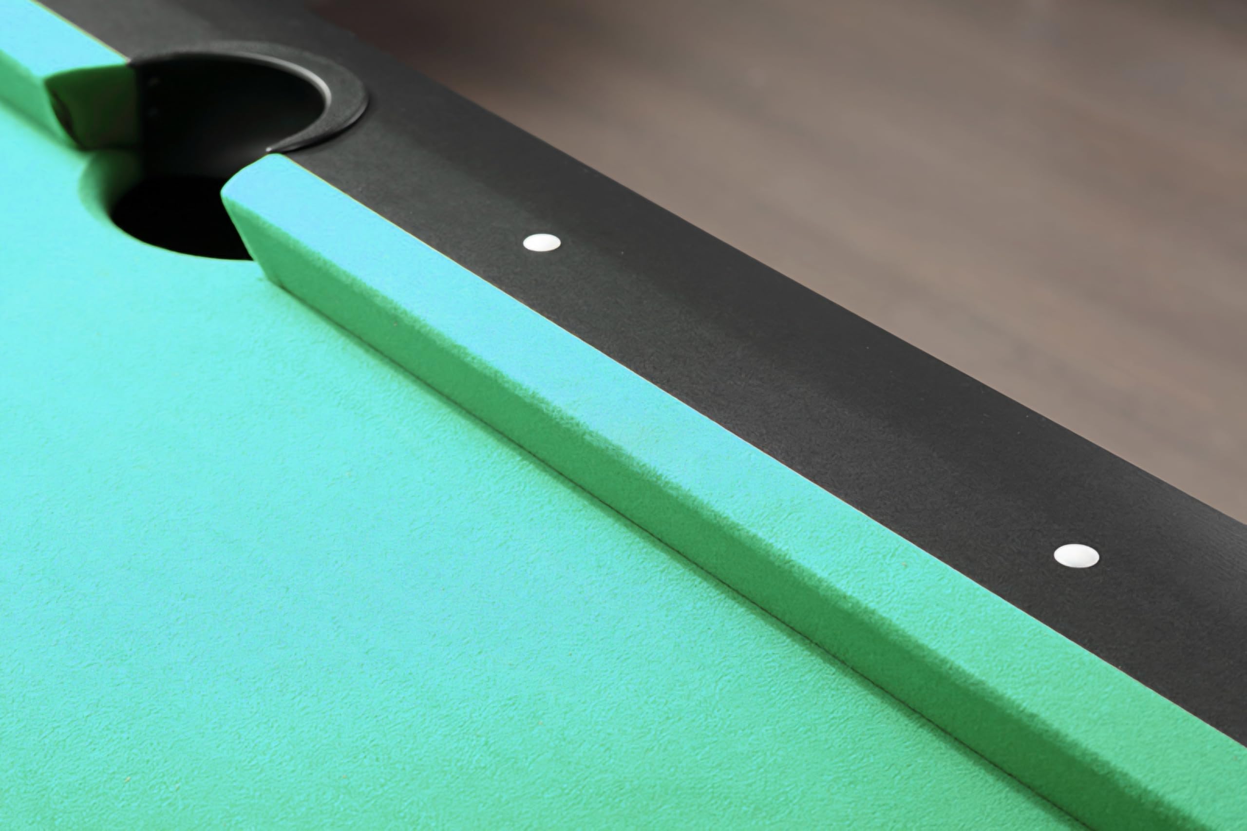 RUP RUP 8ft*4ft American Pool/Billiards Table with Auto Ball Return System, Accessories Included