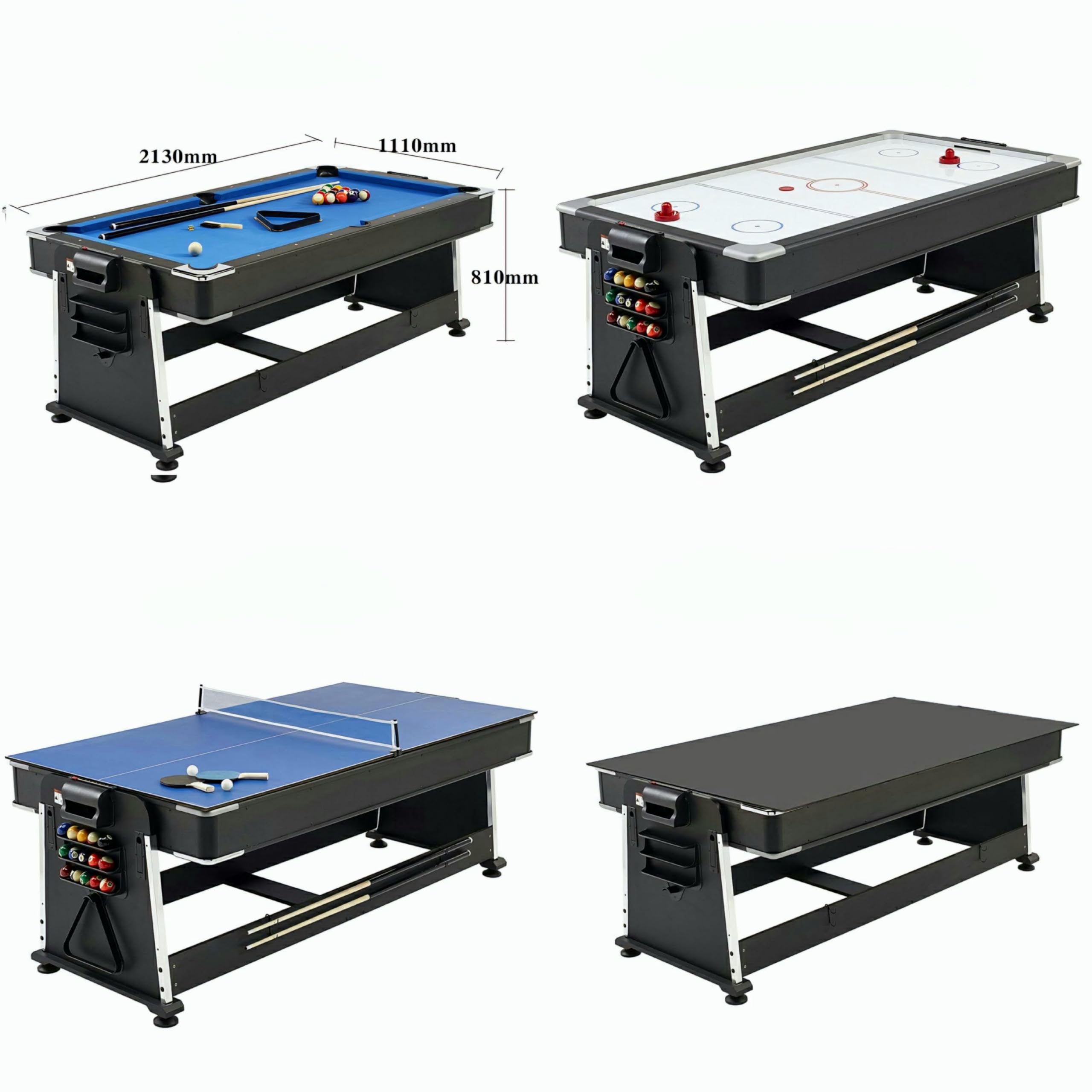 RUP 4 in 1 Multi Game Table