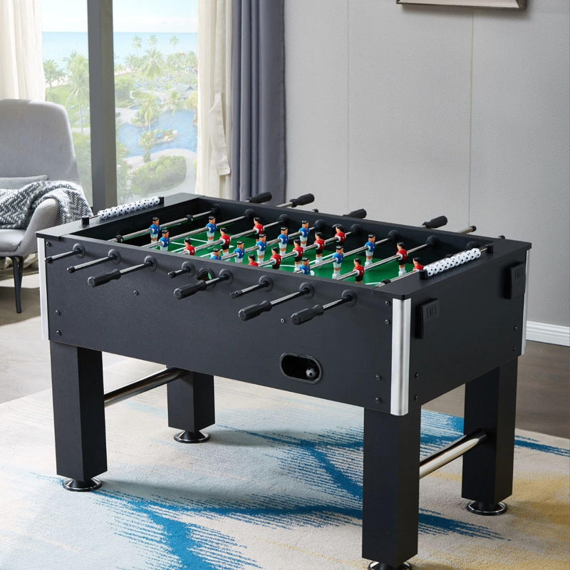 RUP 55-inch Foosball Table with Cup Holders and Leg Levellers