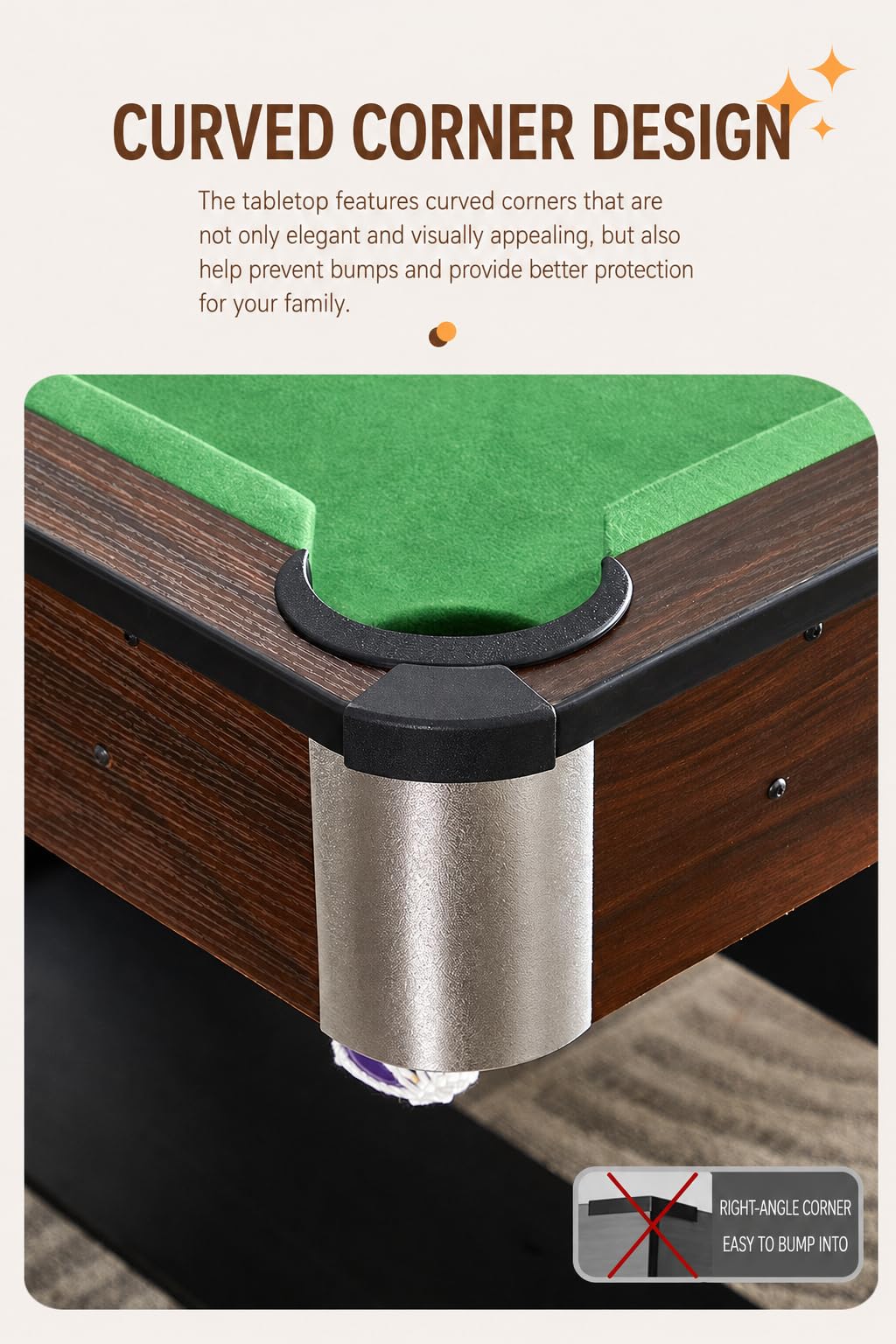 RUP Pro 6ft 3-in-1 Multi Game Table | Pool Table, Table Tennis & Dining/Conference Table | Solid Plywood Construction