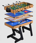 RUP 5-in-1 Folding Multi Game Table – Foosball, Pool, TT & More – product view