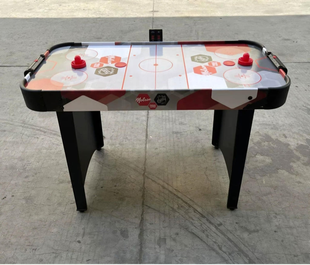 RUP Air Hockey Table, 4ft Electric Powered, Digital Scoreboard, 2 Players Game Set with Pucks and Pushers
