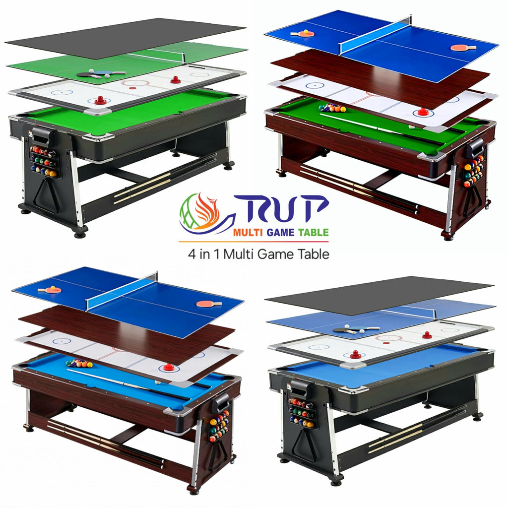 RUP 4 in 1 Multi Game Table
