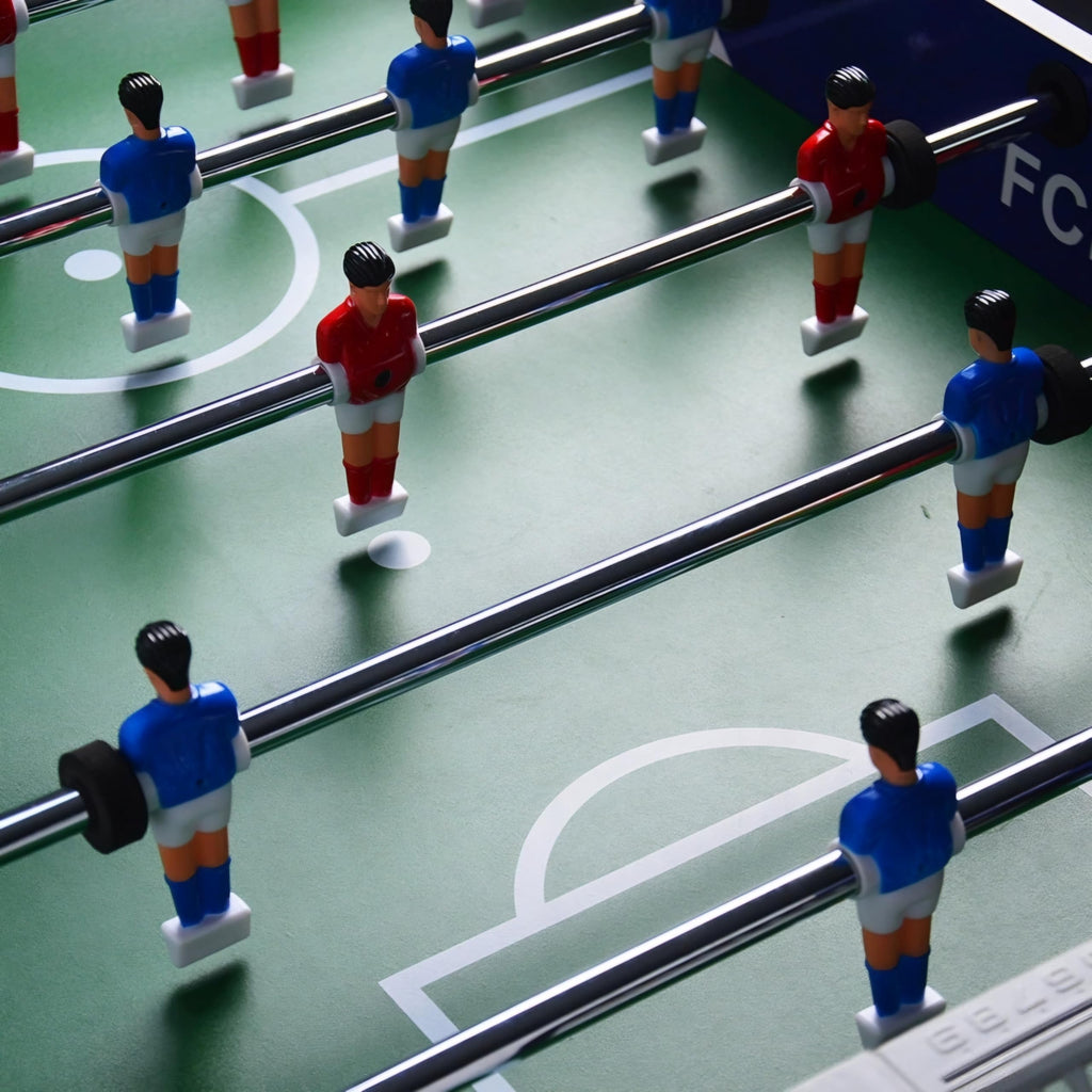 RUP 4ft Foosball Table Game Soccer for Adults, Family & Kids, Vertical Folding & Space Saving Design