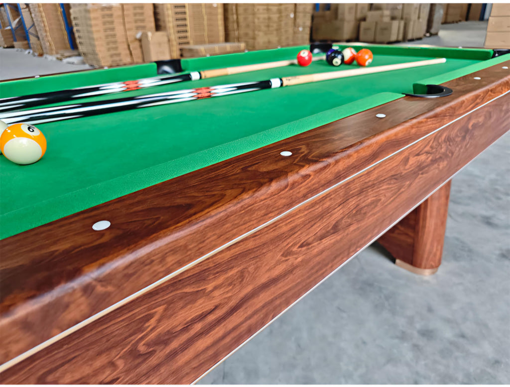 RUP 8ft American Pool Table | Auto Ball Return System | Premium Billiards Cloth | Heavy Duty 147 kg MDF Frame | Smooth Metal