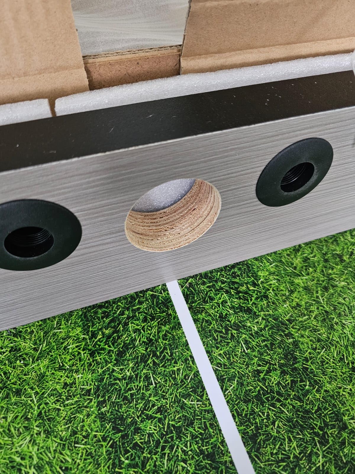 RUP Pro Foosball Table for Adults | Heavy-Duty Solid Plywood Body, Solid Steel Rods | 138 × 76.6 × 87 cm | for Home, Office &