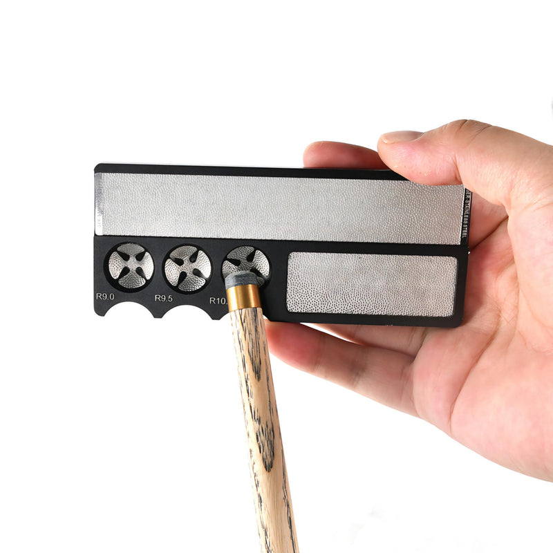RUP 4-in-1 Aluminium Pool Cue Tip Shaper and Burnisher