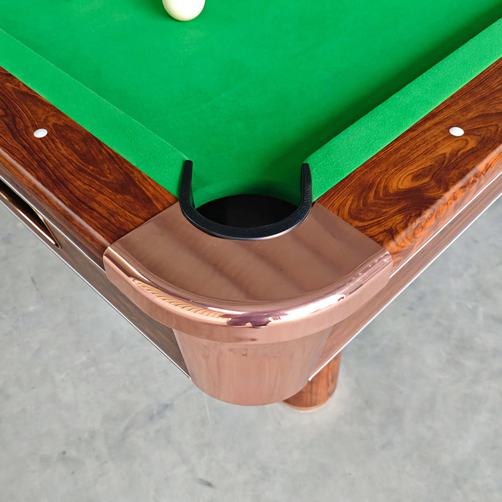 RUP 8ft American Pool Table | Auto Ball Return System | Premium Billiards Cloth | Heavy Duty 147 kg MDF Frame | Smooth Metal