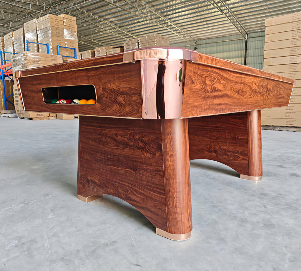 RUP 8ft American Pool Table | Auto Ball Return System | Premium Billiards Cloth | Heavy Duty 147 kg MDF Frame | Smooth Metal